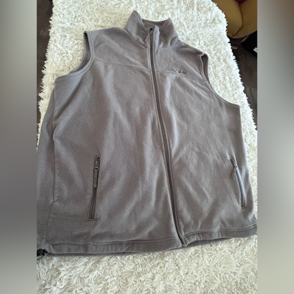 Cabela's Men's Charcoal Fleece‎ Vest
